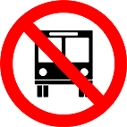 Proibido Transito de Onibus R 38