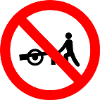 Transito Proibido a Carros de Mao R 40